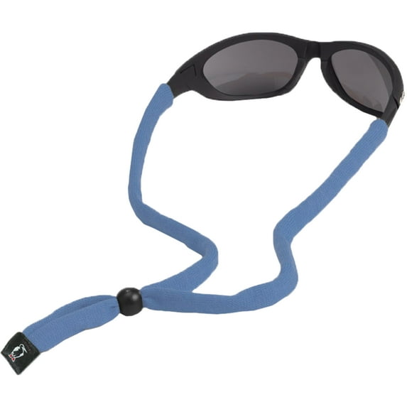 Chums Original Standard Cotton Eyewear Retainer - Retro Blue/Blue Cotton