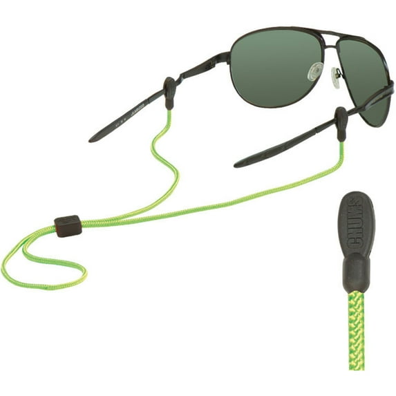 Chums Slip Fit Rope Eyewear Retainer - EV Green