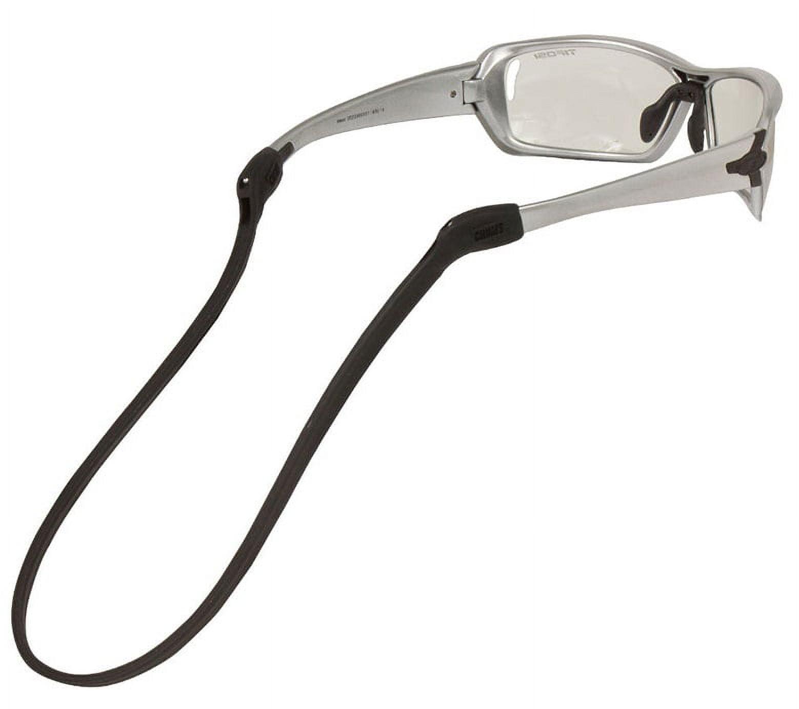 Chums Switchback Silicone Eyewear Retainer, Black