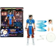 Chun-Li 6 Moveable Figure with Accessories and Alternate Head and Hands Ultra Street Fighter II The Final Challengers 2017 Video Game model by Jada