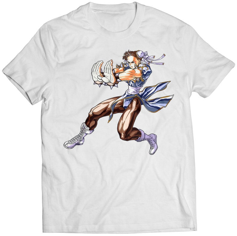 Chun Li Street Fighting 2 Turbo Hyper Fighting Premium Unisex T-shirt ...