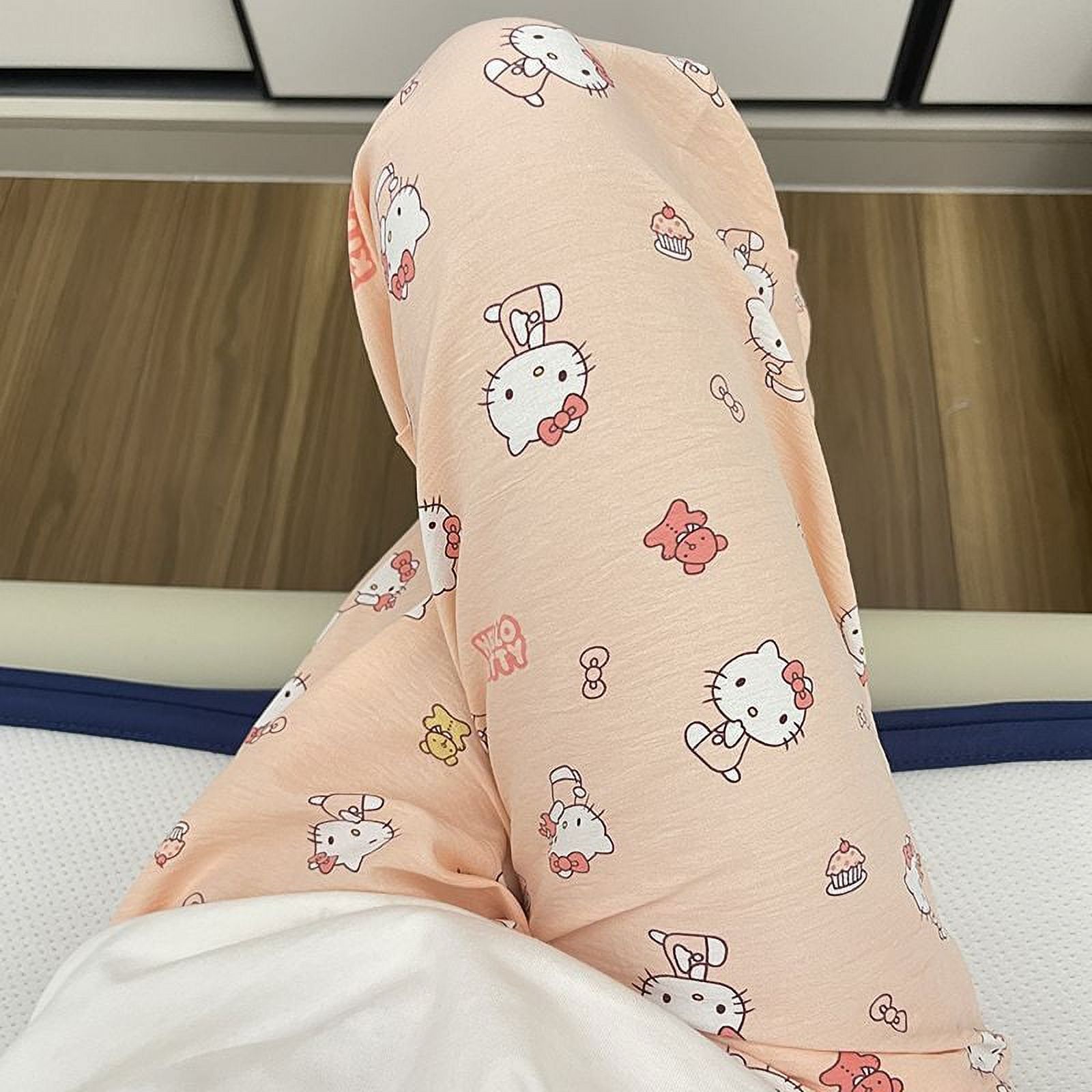 ChunLiang Hello Kitty Summer New Sleepy Pants Orange Kitty Printed ...