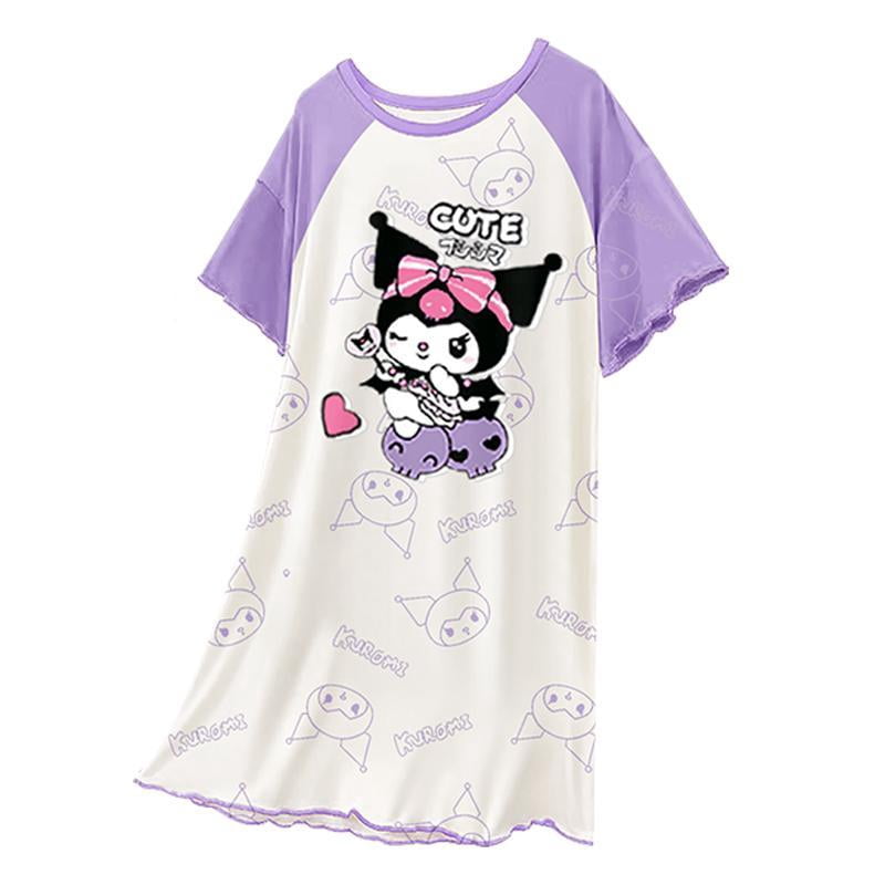 ChunLiang Sanrios Children's Nightgown Kawaii My Melody Kuromi ...