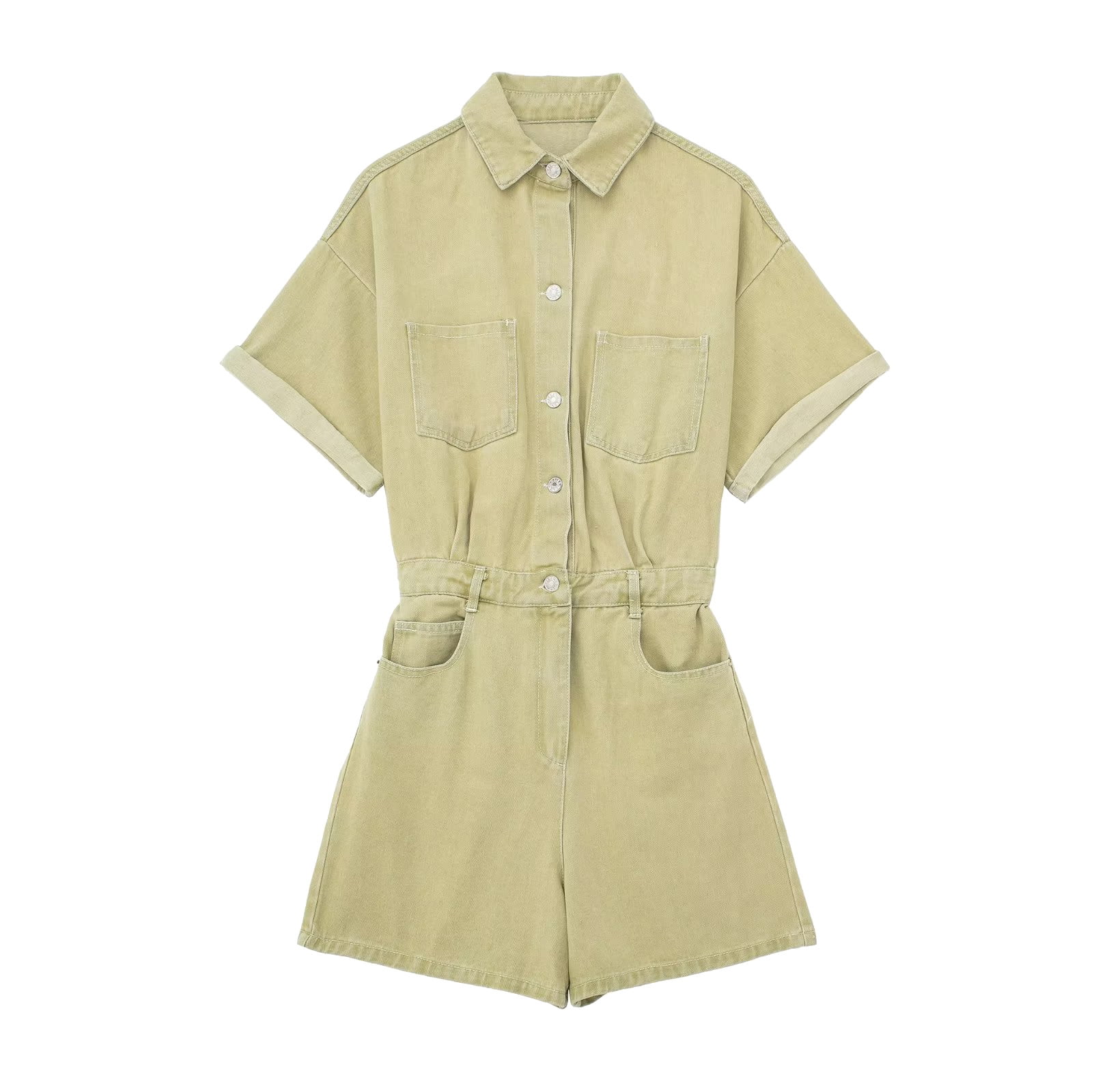 Utility Playsuit Topshop Yellow Playsuit ChunLiang Summer New