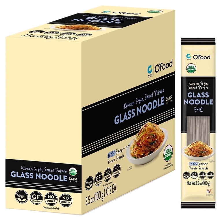 Oâ€™Food Organic Glass Noodles, Gluten-Free Sweet Potato Noodles