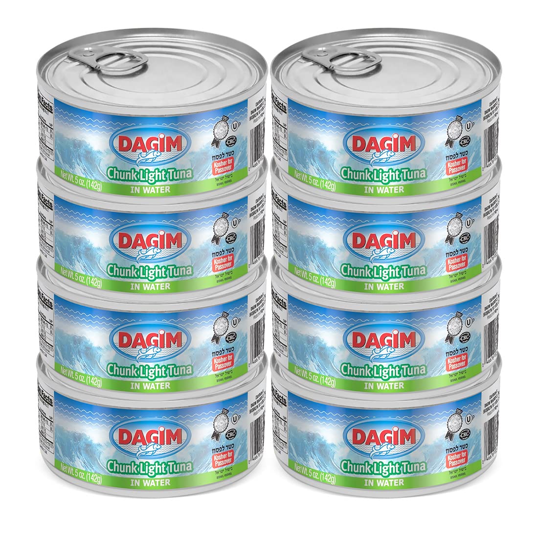 Chunk Light Tuna in Water Canned Tuna Fish 5 oz. Kosher for