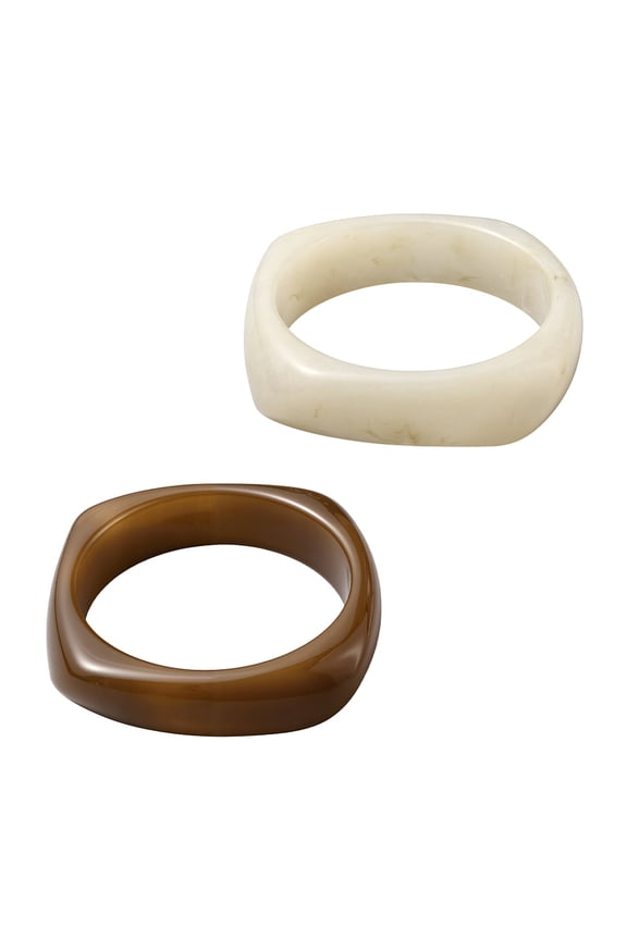 Chunky Acrylic Bangle Bracelets 4 Colors Stackable Resin Bracelet Wide Wrist Bangles Bracelets