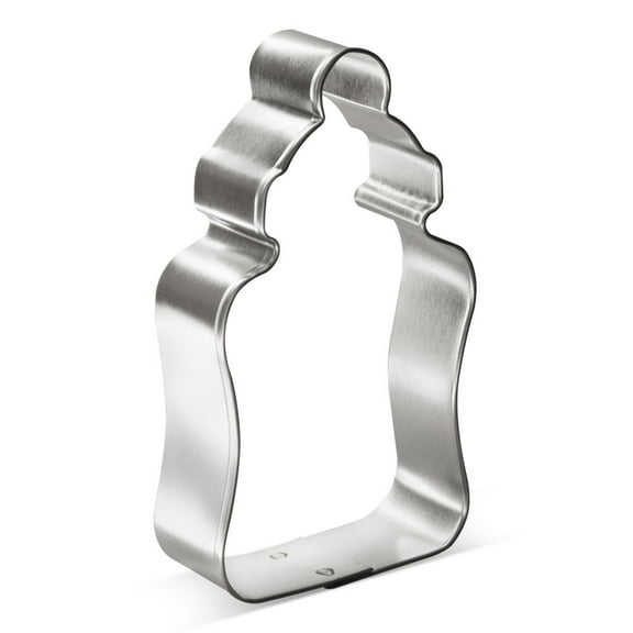 Chunky Baby Bottle Cookie Cutter 4 in B1373 - Foose Cookie Cutters - USA Tin Plate Steel