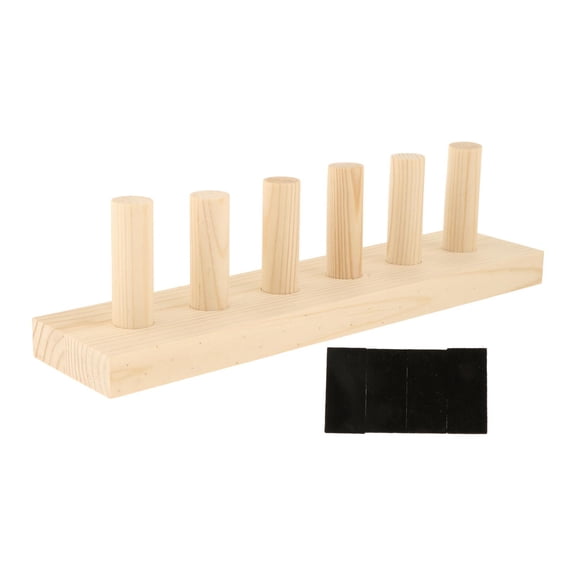 Chunky Blanket Loom Knitting Hand Crochet Weaving Loom Wooden Durable Pine Frame Beginners Hobbyist Scarf Project