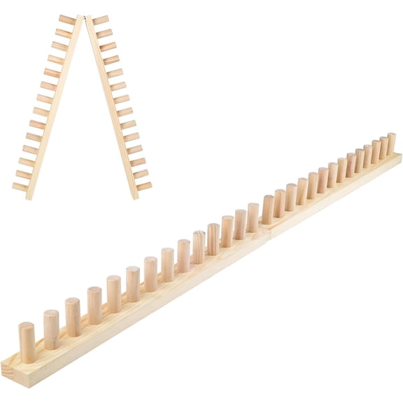 Chunky Blankets Loom Knitting Looms Long Installation Free and Adjustable Foldable Portable Extra Large 38,48,60, 72,84,96 Inch (48inch)