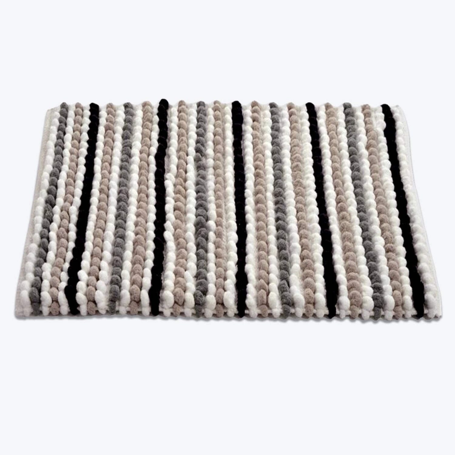 Chunky Bobble Bath Mat in California Stripe