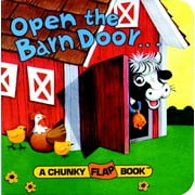 CHRISTOPHER SANTORO Chunky Book Open the Barn Door, Find a Cow, (Board Book)