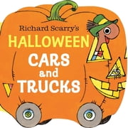 Shaped Board Book Richard Scarry's Halloween Cars and Trucks, Board Book
