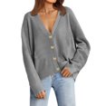 Chunky Cardigan Sweaters For Women Cozy Warm Cardigan Long Sleeve Open