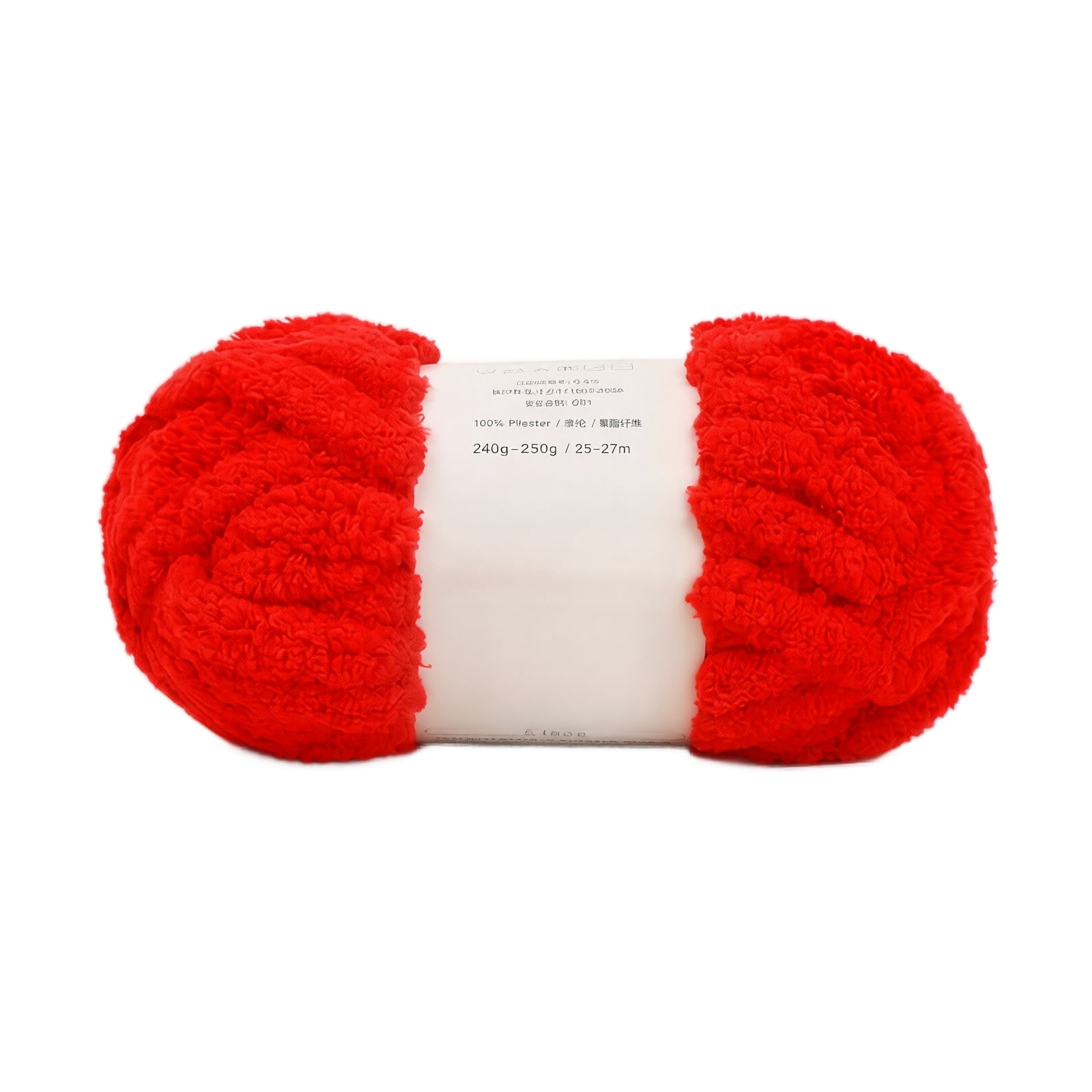 Chunky Chenille Blanket Yarn, Soft Plush Texture, Hand Knitting ...