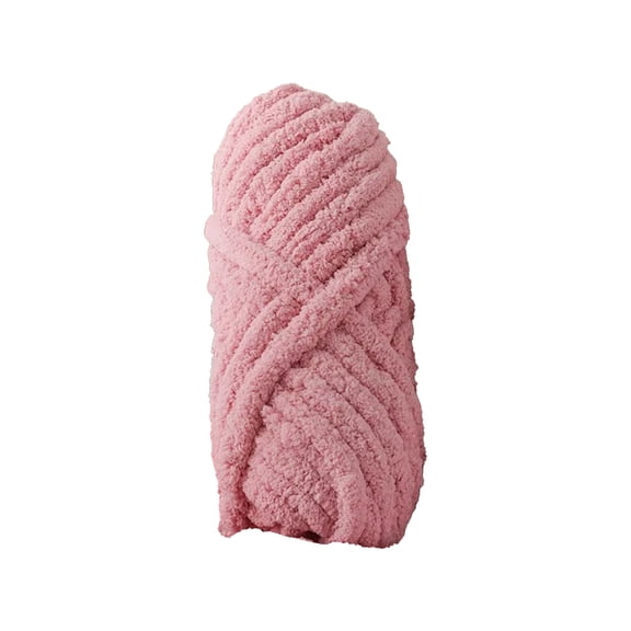 Chunky Chenille Yarn for Hand Knitting,Fluffy Soft Jumbo Yarn by Circular Needle & Crochet Hook,Super Bulky Big Yarn for Chunky Blanket,Large Thick Arm Knitting