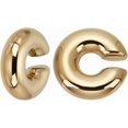 thumbnail image 1 of Chunky Ear Cuff Earrings Stainless Steel Ear Cuff Secure Non Pierced Ear Clips Sparkling Cartilage Earrings C-Shaped Non-Piercing Earr for Women Men Jewelry Gifts Gold, 1 of 9
