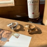 Chunky Edge Vintage Bypass Ring