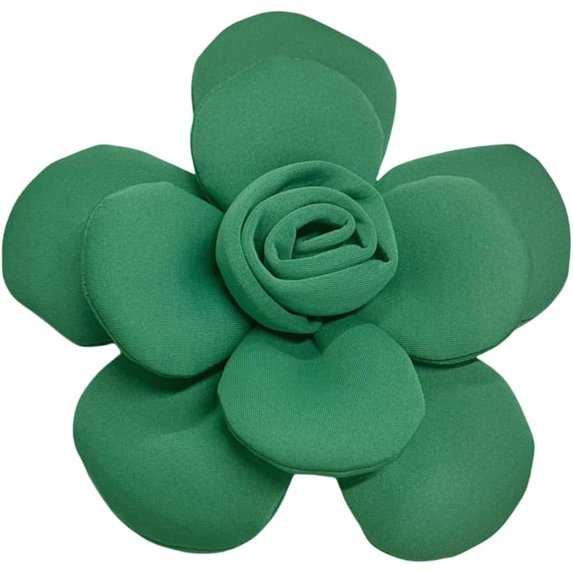 Chunky Fabric Flower Brooch Pin for Women Girls Fashion Dainty Layered Rose Camellia Flowers Corsage Boutonniere Brooches Lapel Pins Elegant Wedding Holiday Party Dress Accessories Jewelry