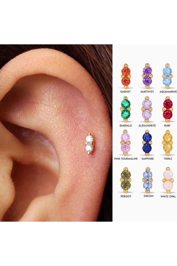 Chunky Gold Earrings Trendy Vin E Gold Shell Geometric Stud Statement Earrings Hypoallergenic Dupes Jewelry For Women Gifts For Her[o4605]