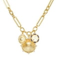 thumbnail image 1 of HETICA Chunky Gold Heart Pendant Necklace for Women, 1 of 7