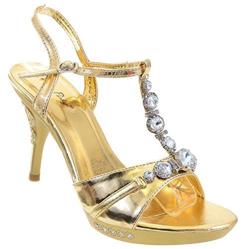 Chunky hotsell jeweled sandals