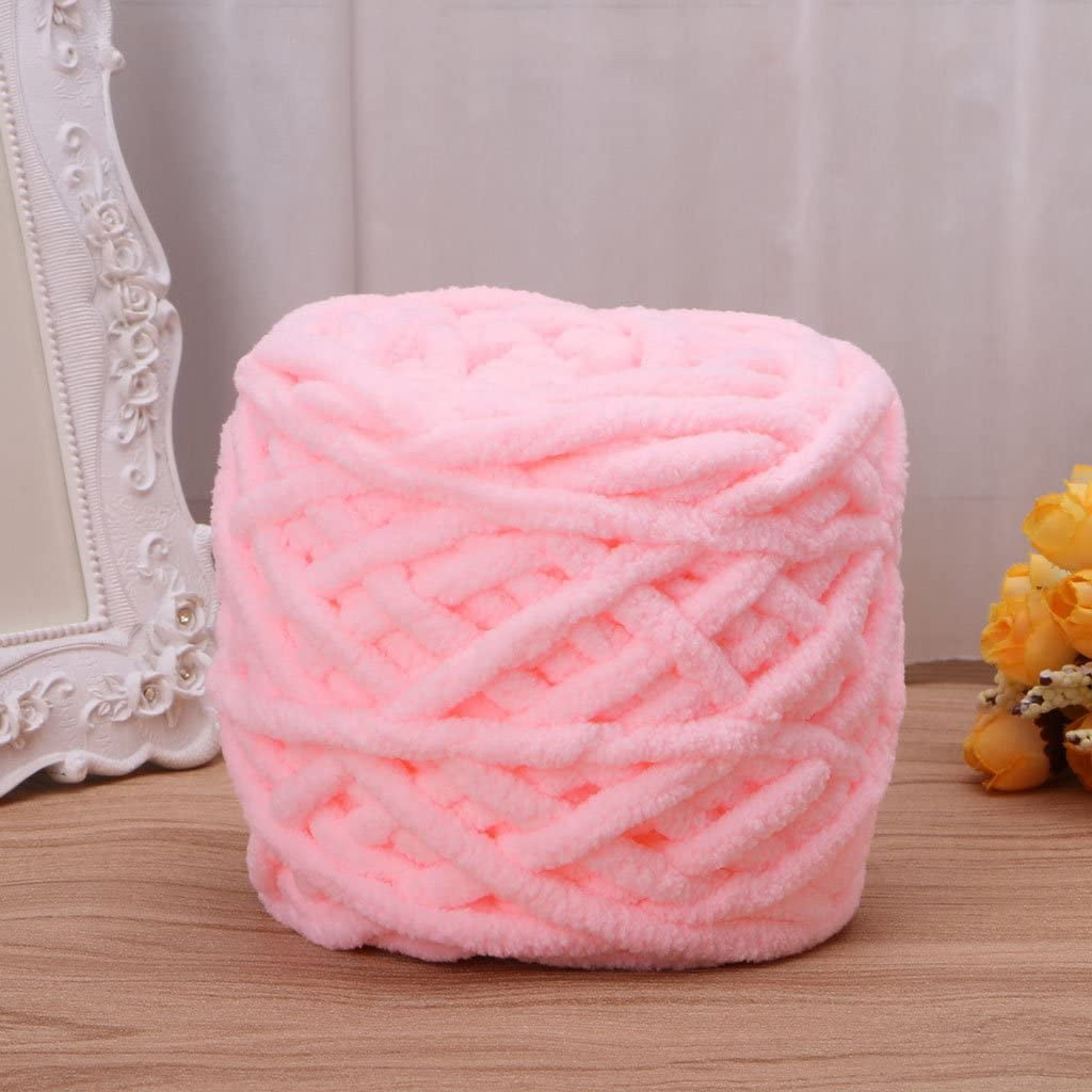 1 Roll Chenille Yarn, Multicolor Wool Yarn Ball, Used For Diy Knitting Such  As Scarf And Sweater