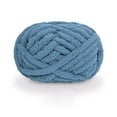 thumbnail image 1 of Chunky Knit Chenille Yarn for Hand Knitting Blankets, Super Soft Big Jumbo Blanket Yarn (Blue), 1 of 5