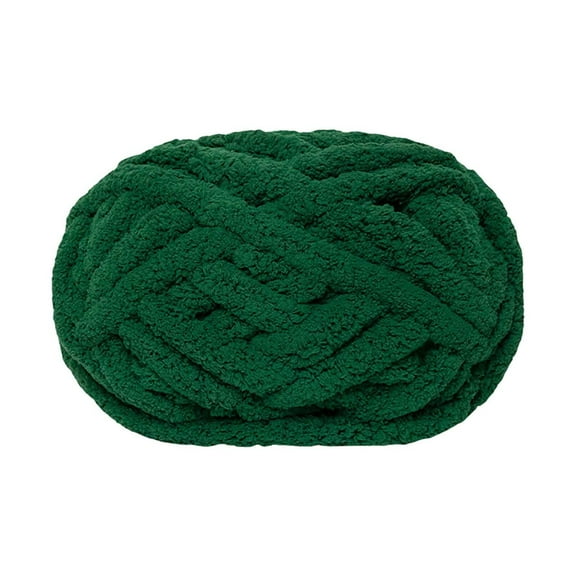 Knitting Yarn for Beginners DIY Craft Projects Extra Soft Blend Fiber for Handmade Scarves Blankets 2cm Roving Yarn Faster Project Completion