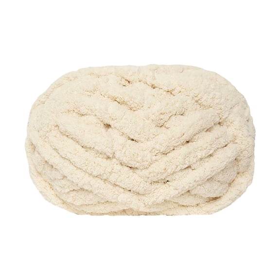 Knitting Yarn for Beginners DIY Craft Projects Extra Soft Blend Fiber for Handmade Scarves Blankets 2cm Roving Yarn Faster Project Completion