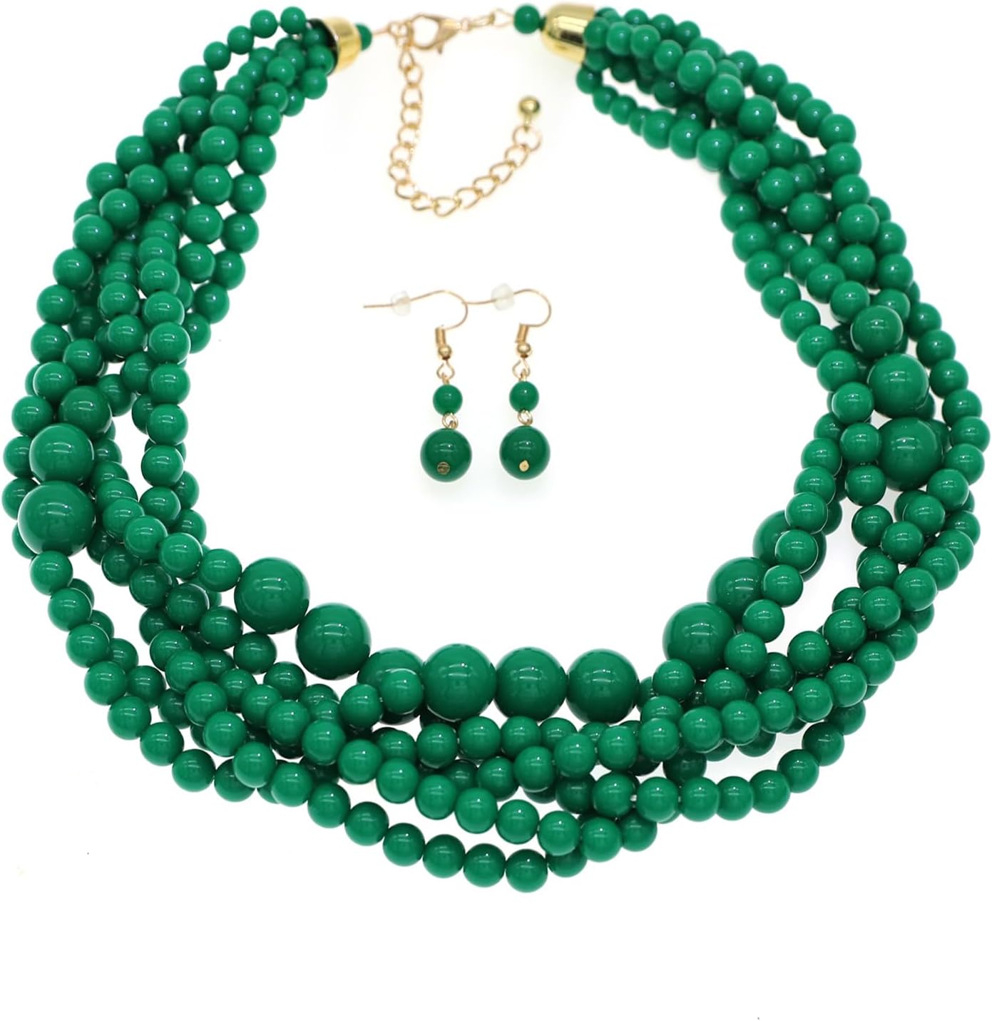 Layered Pearl Cross Necklace - Gothic Statement Jewelry With Rhinestones For Women - View #2