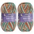 thumbnail image 1 of JubileeYarn Chunky Melody Yarn - 100g/Skein Bulky Wool Blend - Rustic Teal - 2 Skeins, 1 of 5