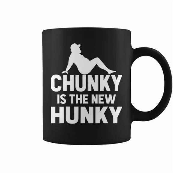 Chunky New Hunky Coffee Mugs