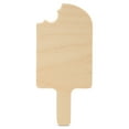 thumbnail image 1 of Chunky Popsicle Cutout 4-inch, 1/2 inch Thick, Pack of 3 Wooden Shapes, Unfinished Wood Crafts for Summer Decor Tray, by Woodpeckers, 1 of 7