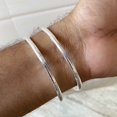 thumbnail image 1 of Chunky Solid Silver Bangle, 1 of 2