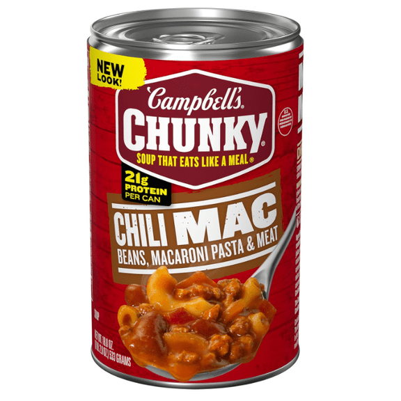 Chunky Soup, Chili Mac Soup, 18.8 Ounce Can
