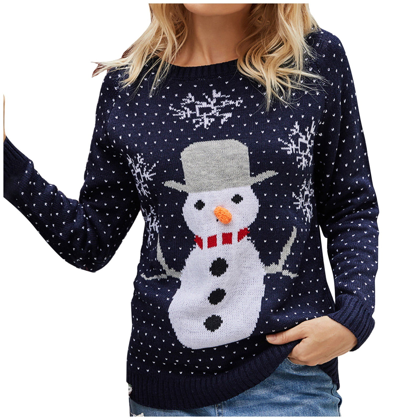 Chunky Sweaters For Women Plus Size Christmas Sweater Fall Winter