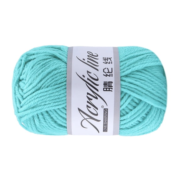 Chunky Wool Roving Yarn 50g, Acrylic Wool Blend Hand Knitting & Crochet Yarn for Scarves Hats, Quick Winter Craft Projects, Color A, By Preplabs