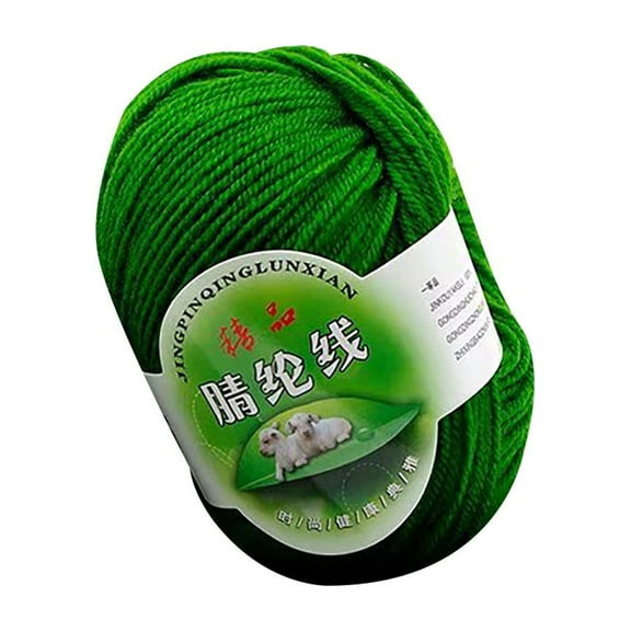 Chunky Wool Roving Yarn, 50g for Scarf and Hat Knitting, Color 27