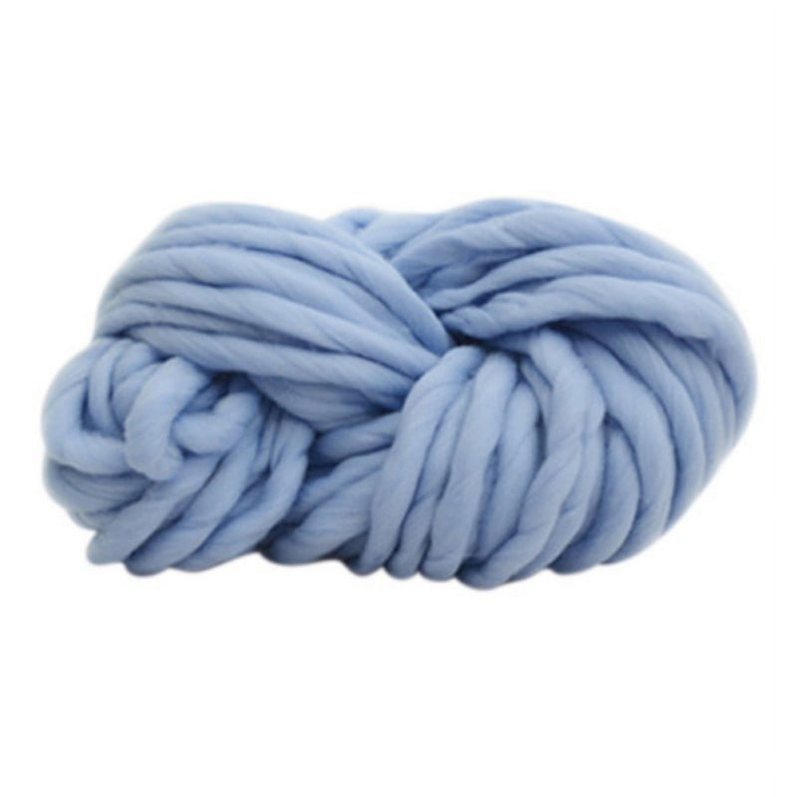 Yinrunx DIY super soft and chunky wool yarn bulky arm knit woolen woolen  crochet yarn chunky blanket DIY cotton Yuarn Diy yarn blanket wool fleece  blanket DIY knitting crochet felt (Brown) 