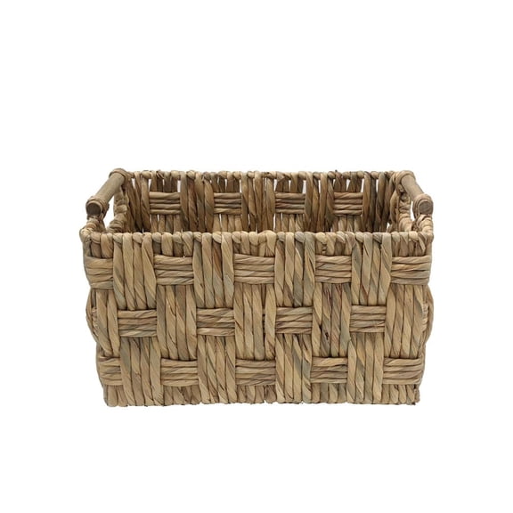 Chunky Woven Water Hyacinth Basket by Ashland  - Spring Home Decor