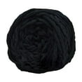 thumbnail image 1 of Chunky Yarn, Blanket Yarn 1 Pc 170g Chenille Yarn Super Soft Acrylic Bulky Thick Washable Yarn for Arm Knitting DIY Handmade Blankets Scarf Sweater Crocheting & Crafts Chunky Yarn, Black, 1 of 3