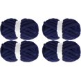 thumbnail image 1 of Chunky Yarn for Crocheting 1/2/4 Pack, Fluffy Jumbo Chenille Yarn, Super Soft Plush Yarn for Hand Woven DIY Crafts, Giant Thick Fuzzy Yarn for Hand Knitting (27 yds,8 oz Each Skein), 1 of 7