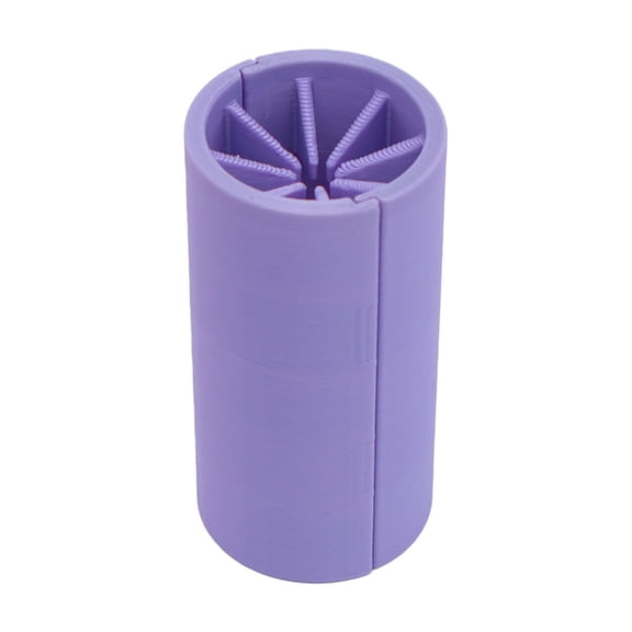 Chunky Yarn Fluffer,Portable DIY Yarn Fluffer Tool,Efficient Fluffing Tool for Jumbo Bulky Chenille Yarn,Handmade Plush Brushing Tool For Knitting And Crochet Projects(2.8x1.4")(Purple)