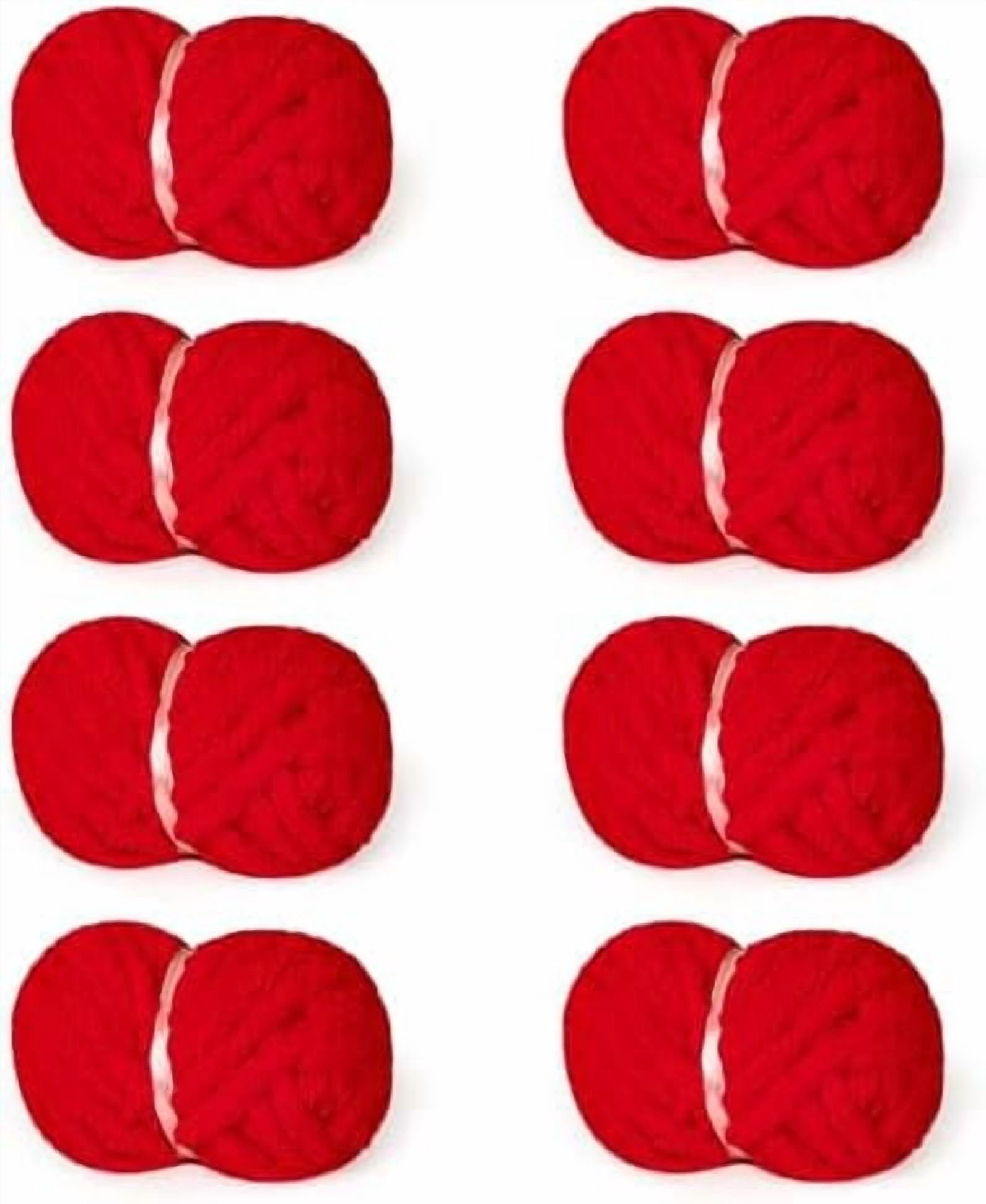 Chunky Yarn for Hand Knitting, 8 Packs Chunky Chenille Yarn for Crocheting, Bulky Thick Fluffy Yarns for Knitting, Super Bulky Blanket Yarns for Handcrafts 2045g (72oz) 245 Yards (224m)