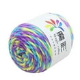 thumbnail image 1 of Chunky Yarn for Hand Knitting Multi Functional Yarn Great Crochet and Knitting Starter Yarn Machine Washable Yarn Soft and Comfortable Yarn 5 Strands of Rainbow Cotton Yarn (1Pcs), 1 of 1