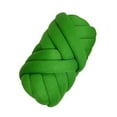 thumbnail image 1 of Chunky Yarn Jumbo Tubular Yarn Arm Knitting Yarn for Rug Making Blanket Hat Green, 1 of 8