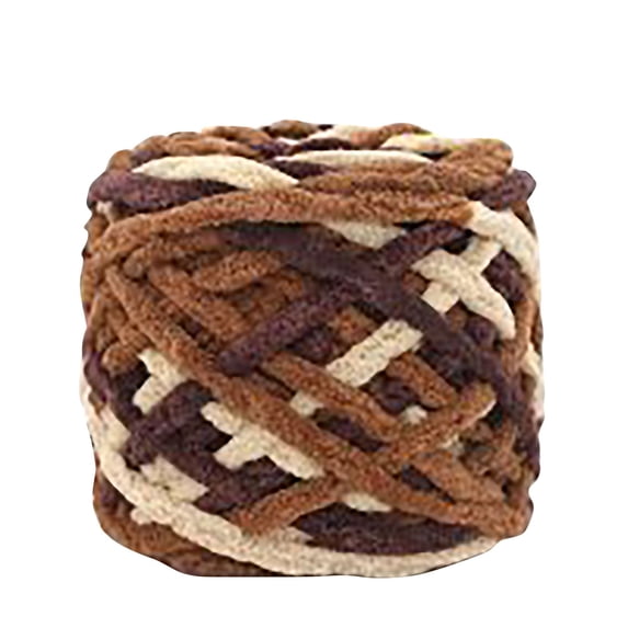 Chunky Yarn for Hand Knitting - 8mm Chunky Chenille Yarn, Thick Chunky Yarns for Crocheting, Bulky Chunky Knit Blanket Yarns, (45cm Length)