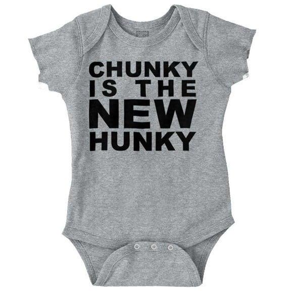 Chunky is the New Hunky Trend Bodysuit Jumper Boys Infant Baby Brisco Brands 12M