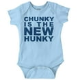 thumbnail image 1 of Chunky is the New Hunky Trend Bodysuit Jumper Boys Infant Baby Brisco Brands 12M, 1 of 6